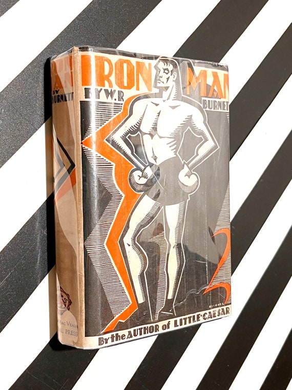 Iron Man by W. R. Burnett (1930) first edition book