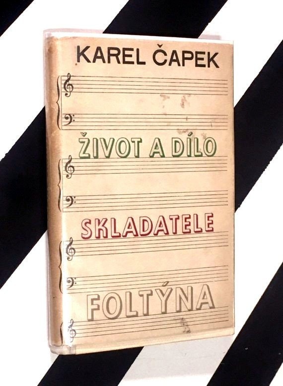 Život A Dílo Skladatele Foltýna (The Life and Work of Foltýn) by Karel Čapek (1949) hardcover Czech classic book