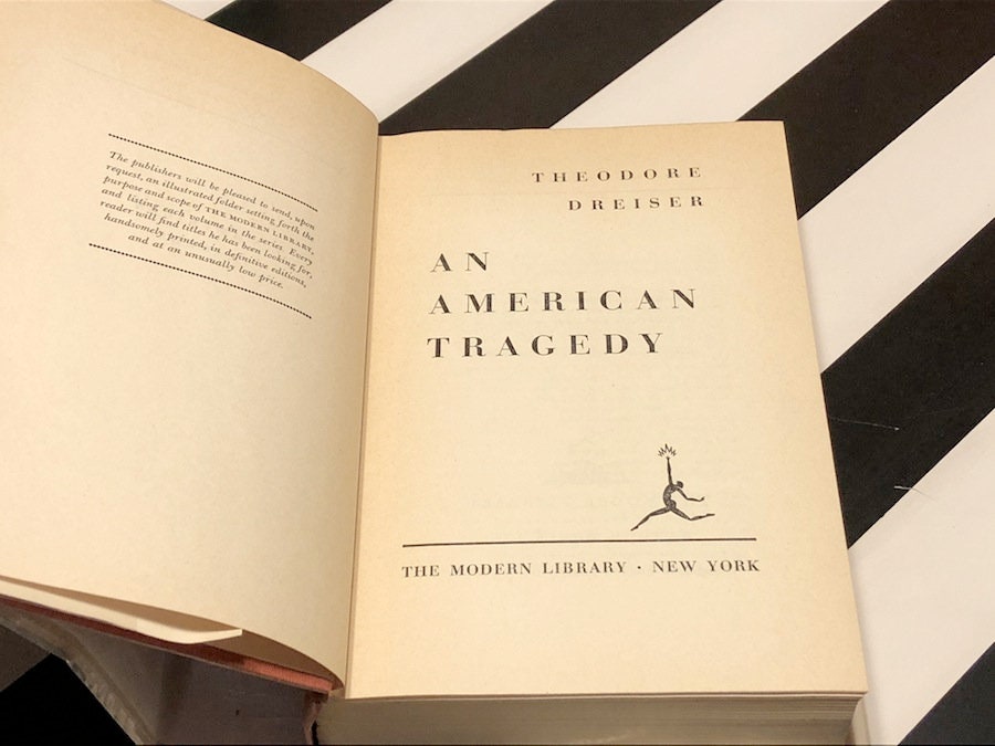dreiser an american tragedy dreiser an american tragedy