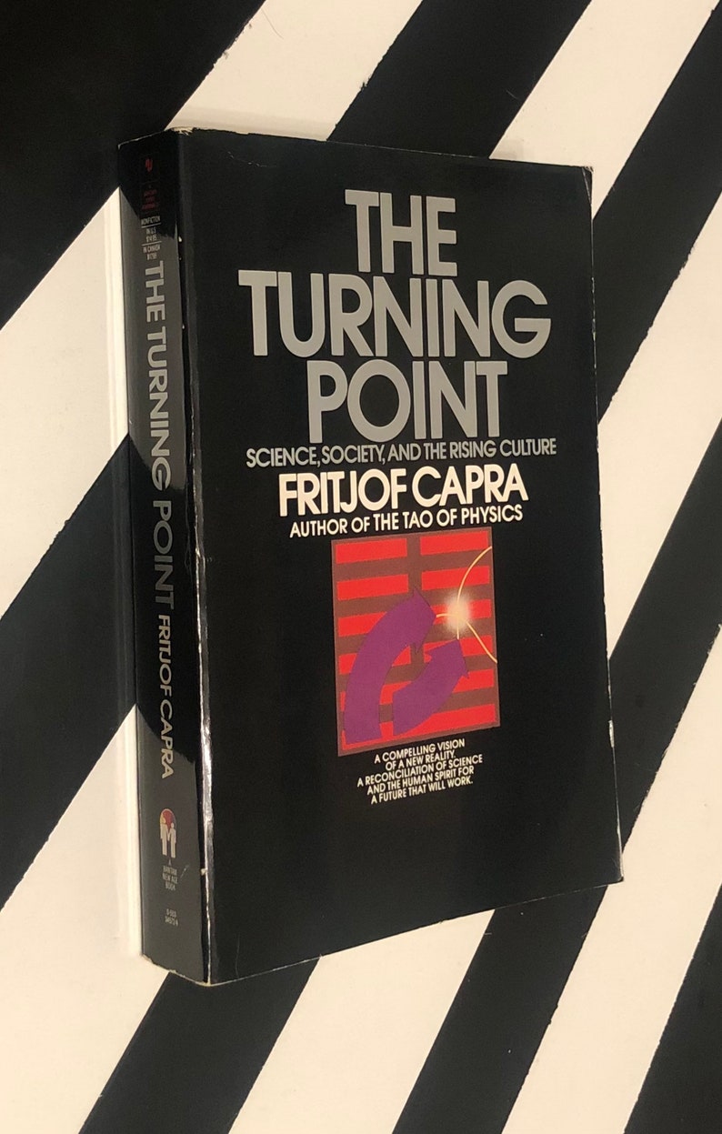 The Turning Point: Science, Society, and the Rising Culture by Fritjof Capra 1988 softcover book image 7