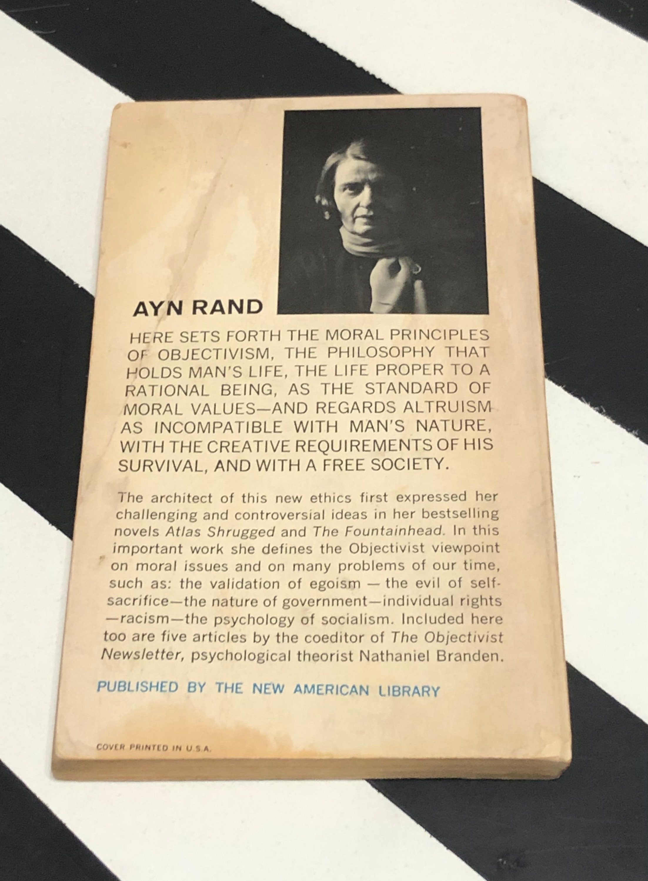 The Virtue Of Selfishness A New Concept Of Egoism By Ayn Rand 1964 The Virtue Of Selfishness A New Concept Of Egoism By Ayn Rand 1964