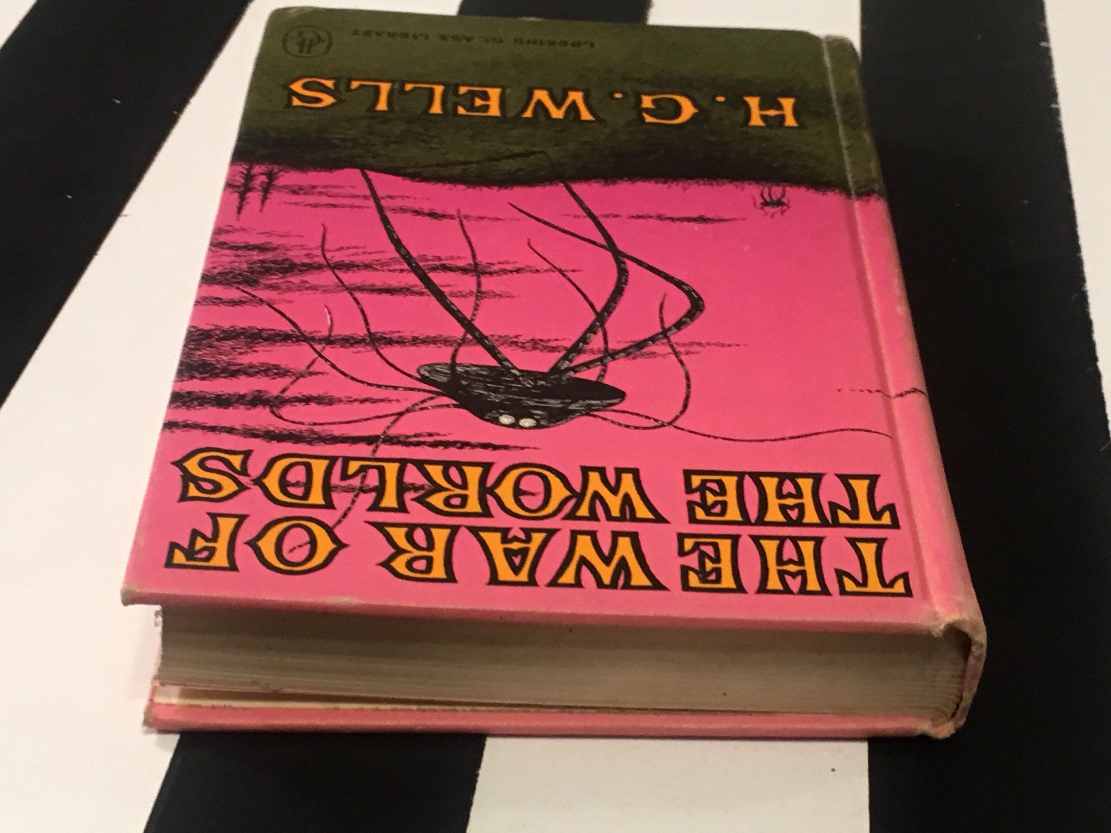 The War of the Worlds by H. G. Wells (1960) hardcover book