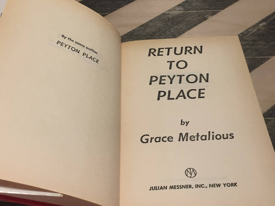 return to peyton place book return to peyton place book