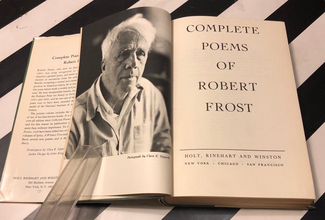 Complete Poems of Robert Frost (1964) hardcover book