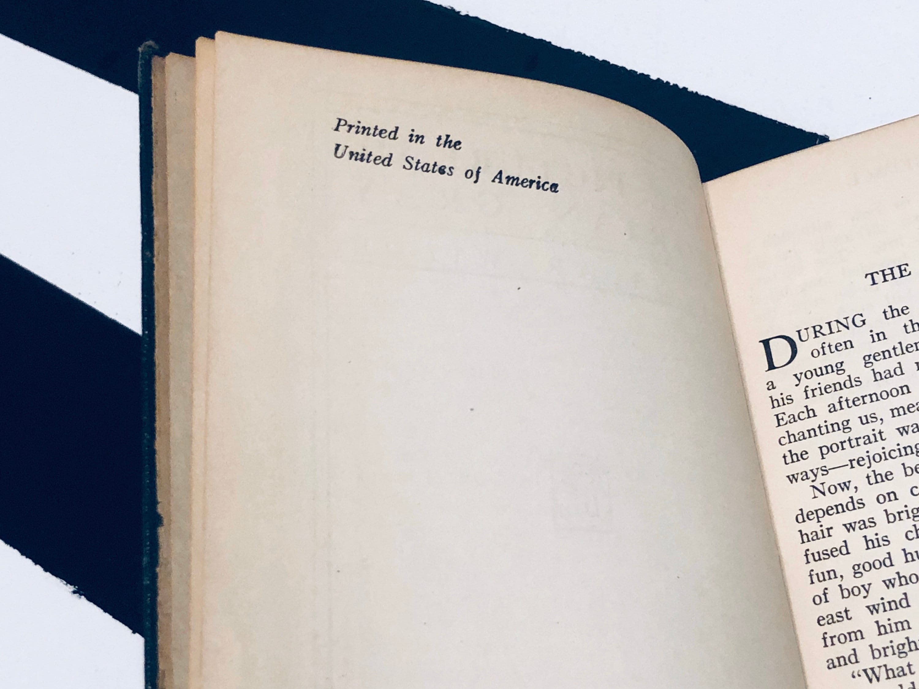 The Picture of Dorian Gray by Oscar Wilde With Preface by | Etsy
