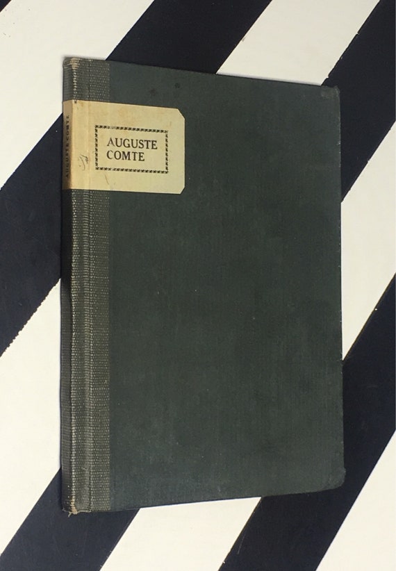 Little Journeys to the Homes of Great Philosophers: Auguste Comte by Elbert Hubbard (1903) hardcover book