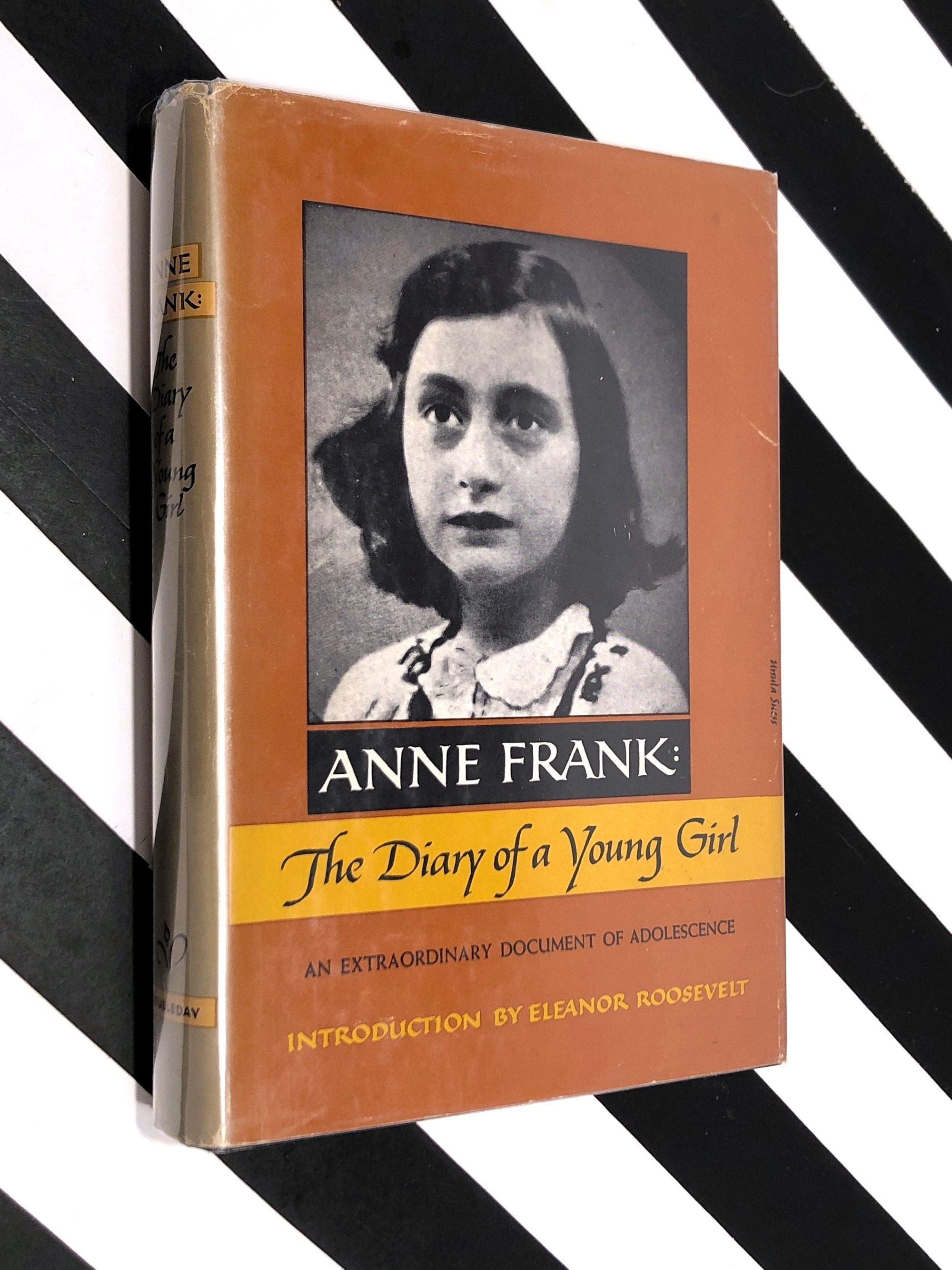 The Diary of a Young Girl by Anne Frank 1967 hardcover book Etsy