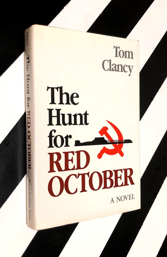 The Hunt for Red October by Tom Clancy 1984 Hardcover Book Etsy