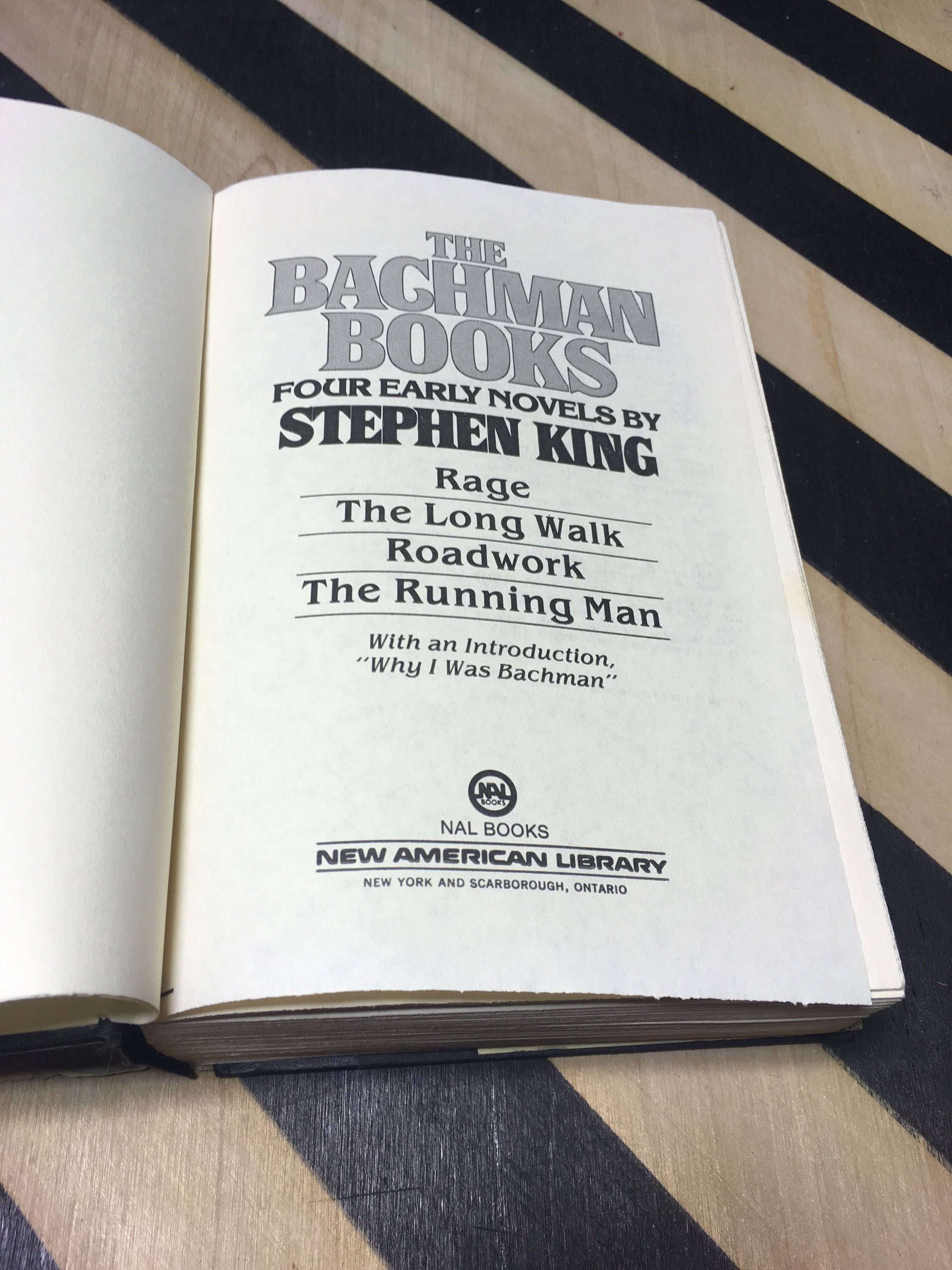 the bachman books rage