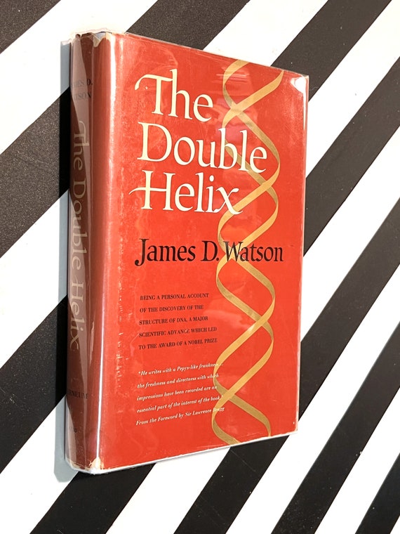 The Double Helix by James D. Watson (1968) first edition book