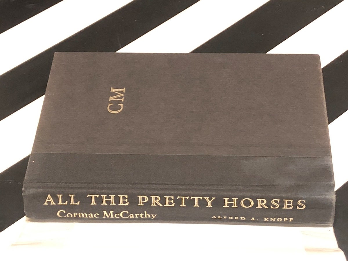 All the Pretty Horses by Cormac McCarthy (1992) first edition book All the Pretty Horses by Cormac McCarthy (1992) first edition book