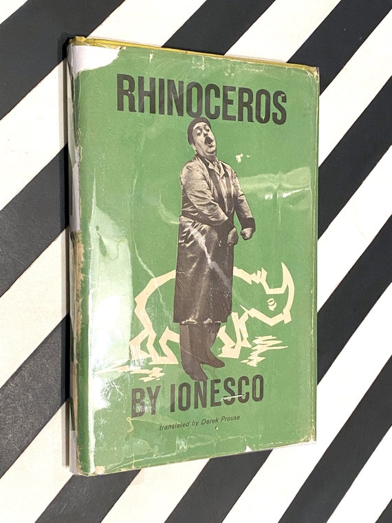 Rhinoceros by Eugene Ionescu (1960) hardcover book