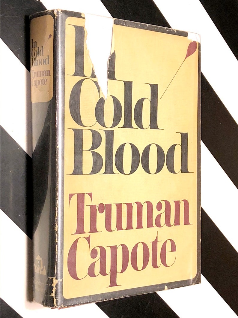 In Cold Blood by Truman Capote 1965 Hardcover Book Etsy
