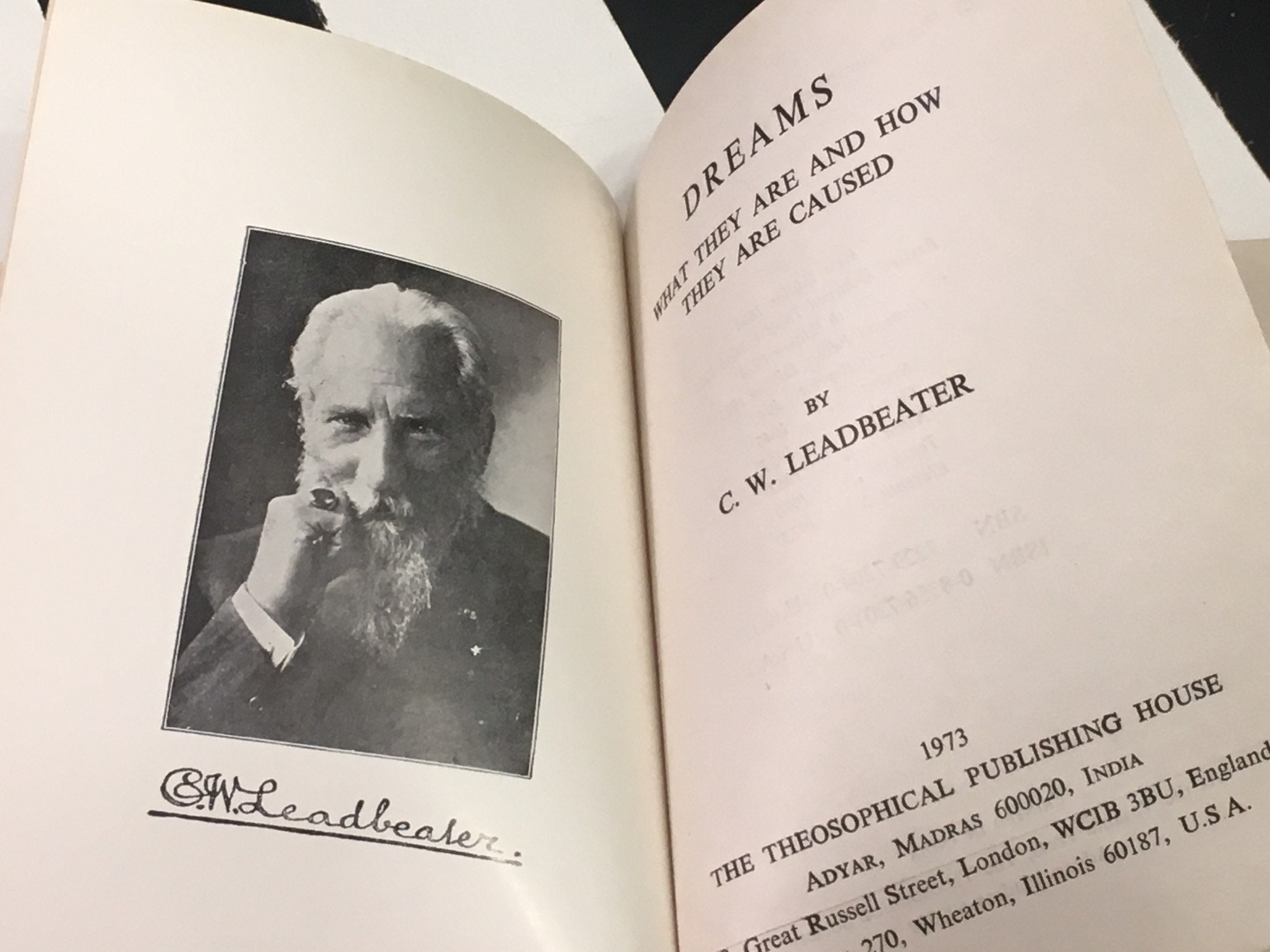 Dreams What They Are And How They Are Caused by C. W. Leadbeater (1973