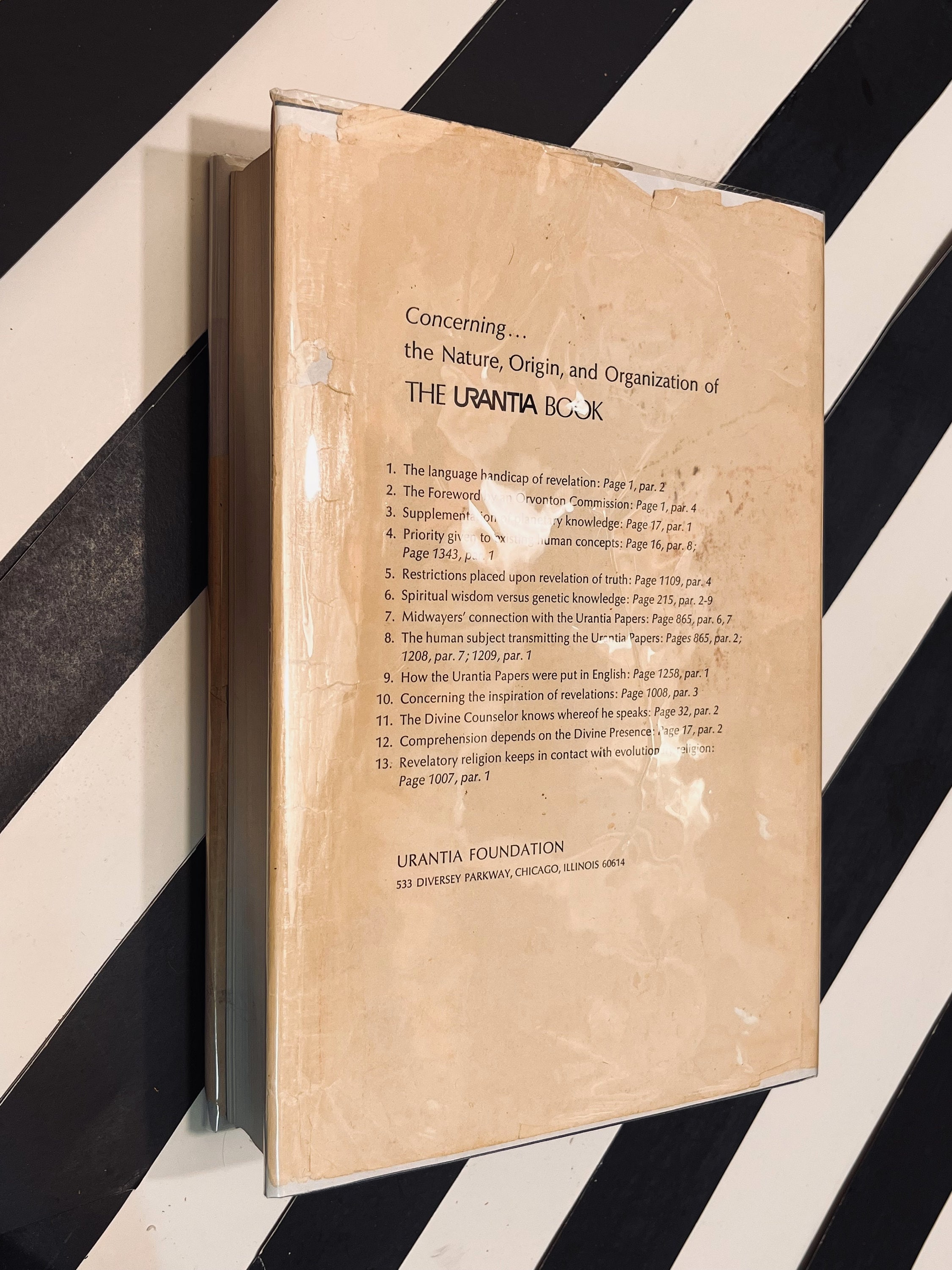 The Urantia Book (1955) hardcover book