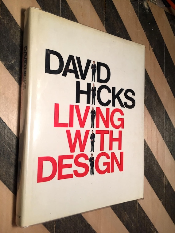 Living with Design by David Hicks (1979) first edition book