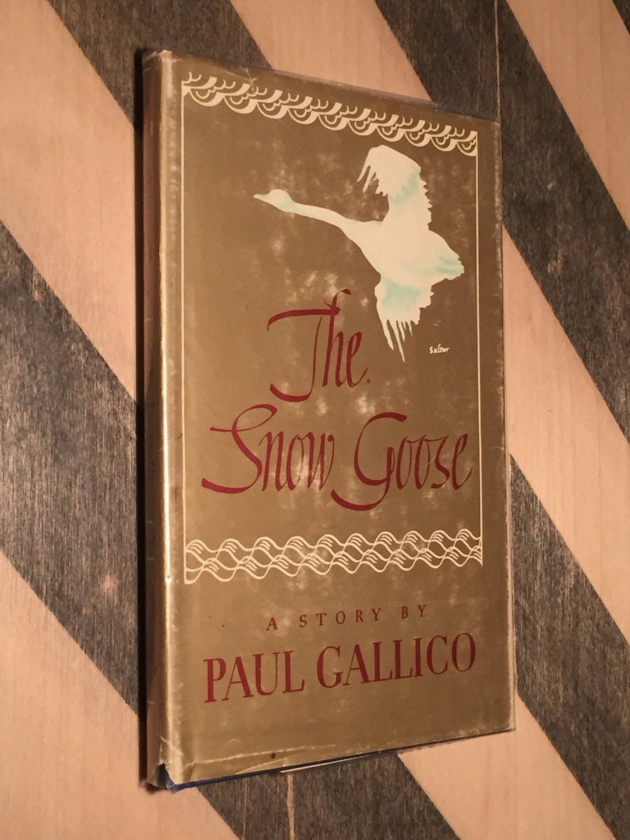 The Snow Goose by Paul Gallico (1941) hardcover book