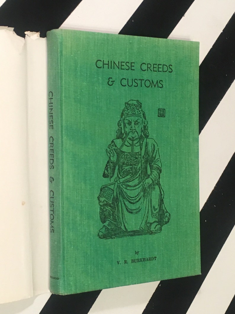 Chinese Creeds and Customs Vol. 1 by V. R. Burkhardt 1956 hardcover book image 5