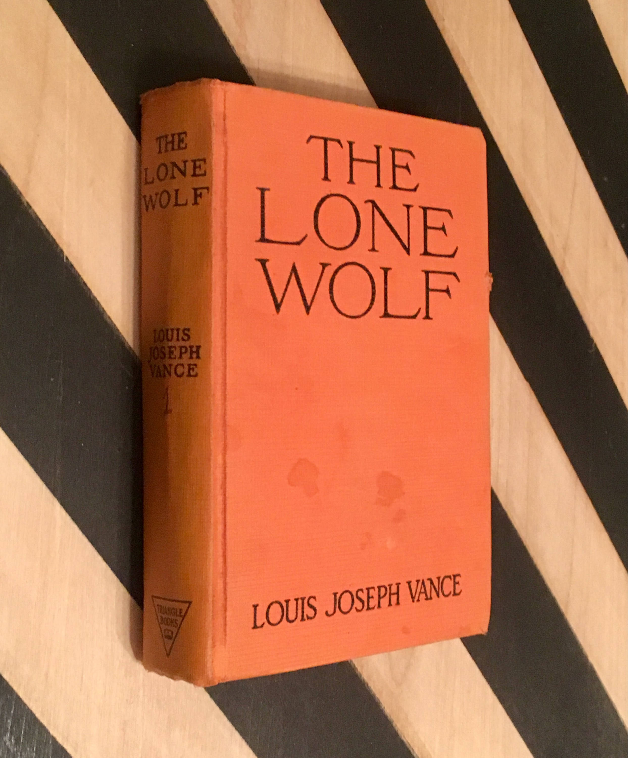 The Lone Wolf by Louis Joseph Vance (1938) vintage book