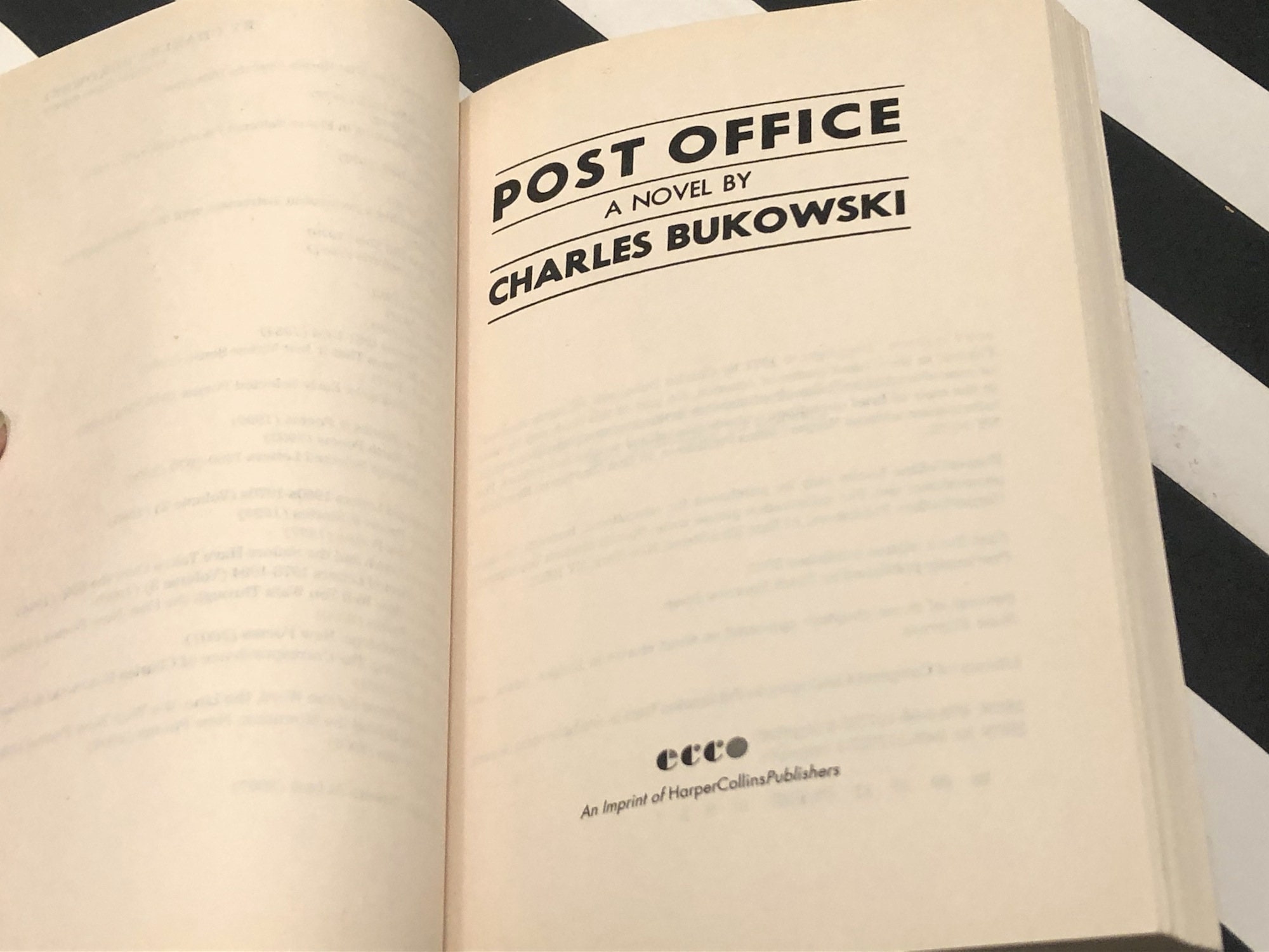 post office book bukowski post office book bukowski