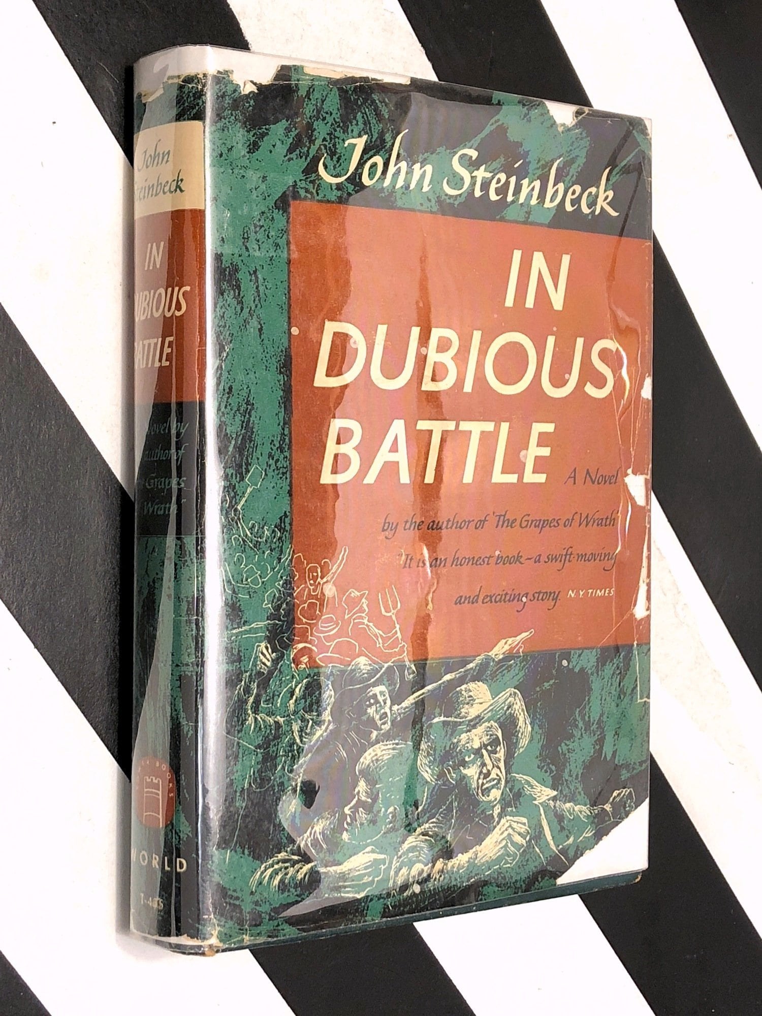 In Dubious Battle by John Steinbeck (1947) hardcover book