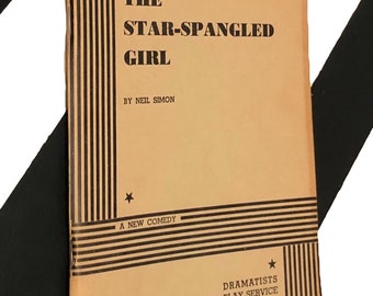 The Star-Spangled Girl by Neil Simon (1968) softcover book