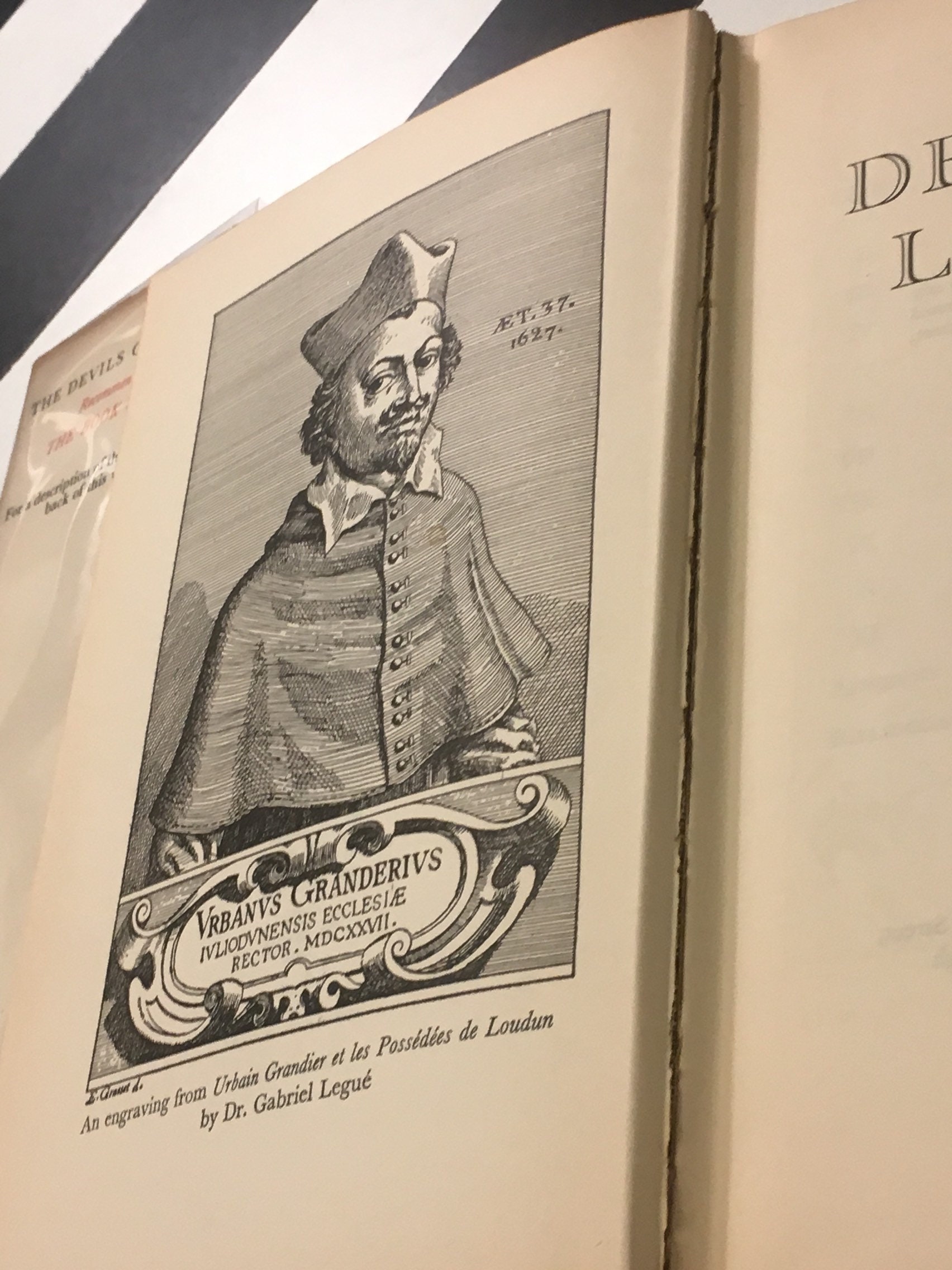 The Devils of Loudun by Aldous Huxley (1952) hardcover first edition book