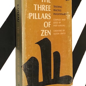 The Three Pillars of Zen compiled and edited by Philip Kapleau 1971 softcover book image 1