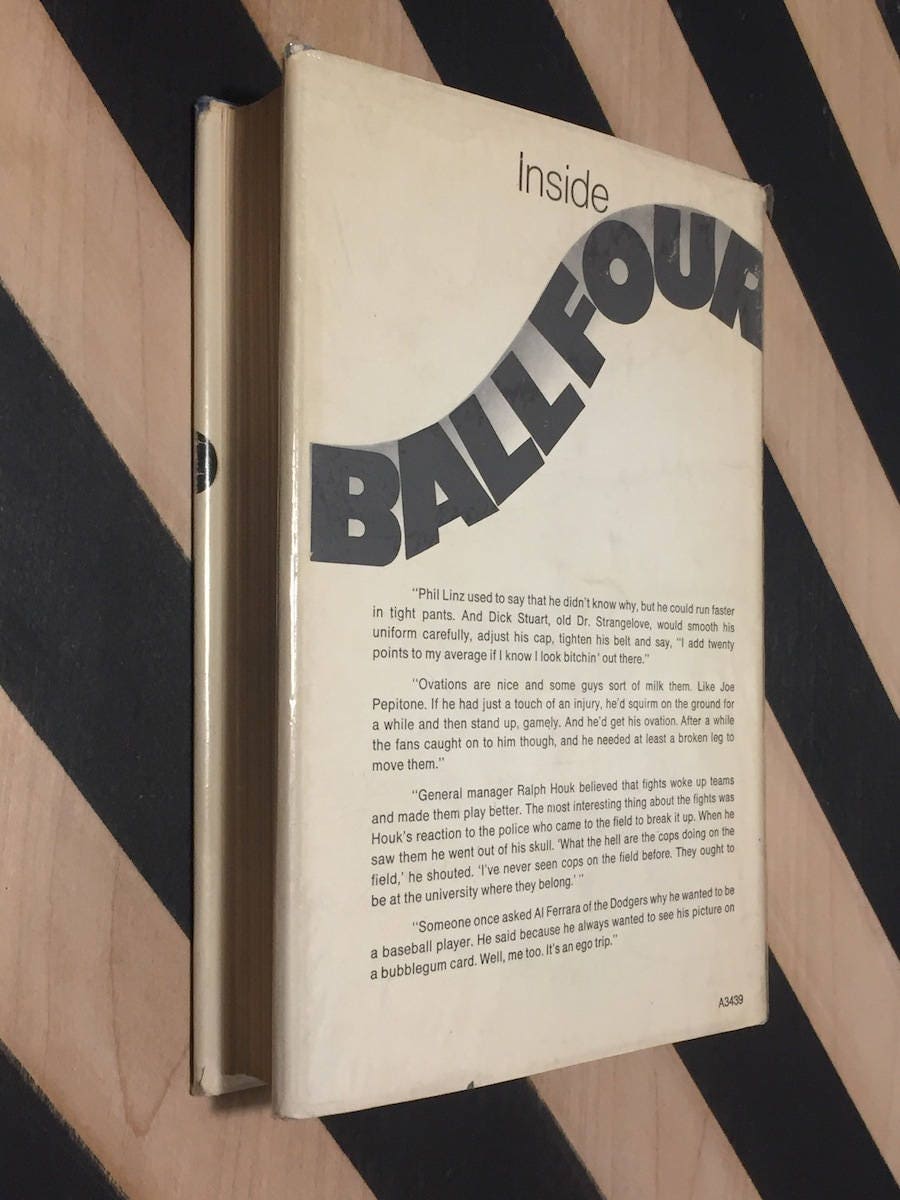 92  Ball Four The Book with Best Writers