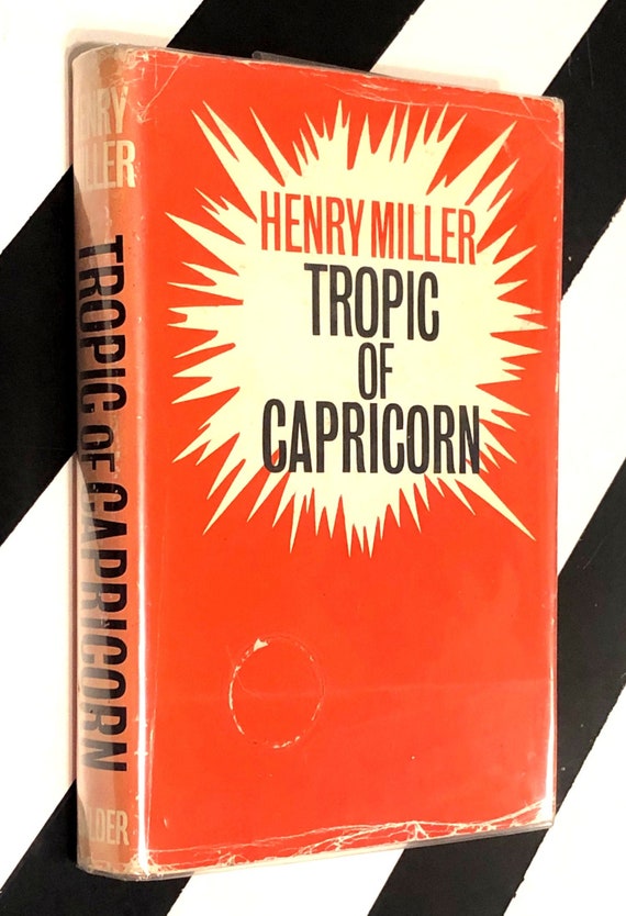 Tropic of Capricorn by Henry Miller (1964) hardcover first edition book