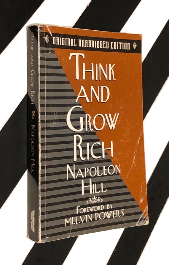 Think and Grow Rich by Napoleon Hill (1999) softcover book