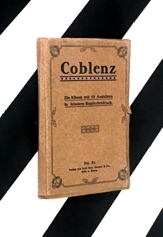 Coblenz No. 82 (no date) softcover ephemera vintage postcard album