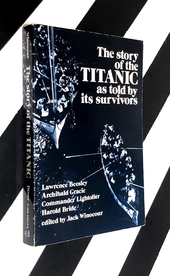 The Story of the Titanic as Told by its Survivors Edited by Jack Winocour (1960) softcover book