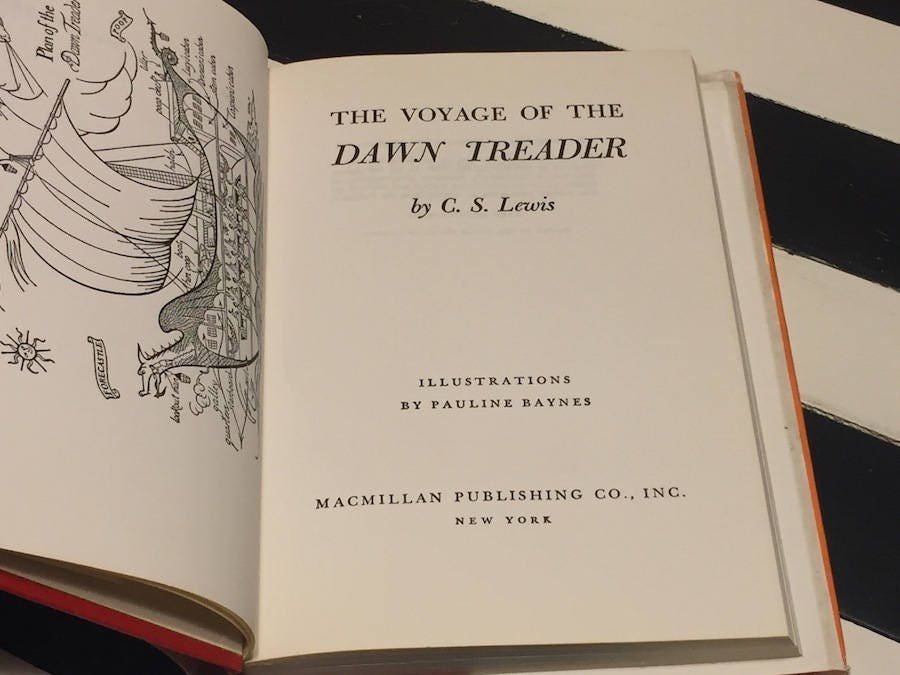 the voyage of the dawn treader book the voyage of the dawn treader book