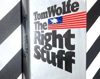 The Right Stuff by Tom Wolfe (1979) hardcover book