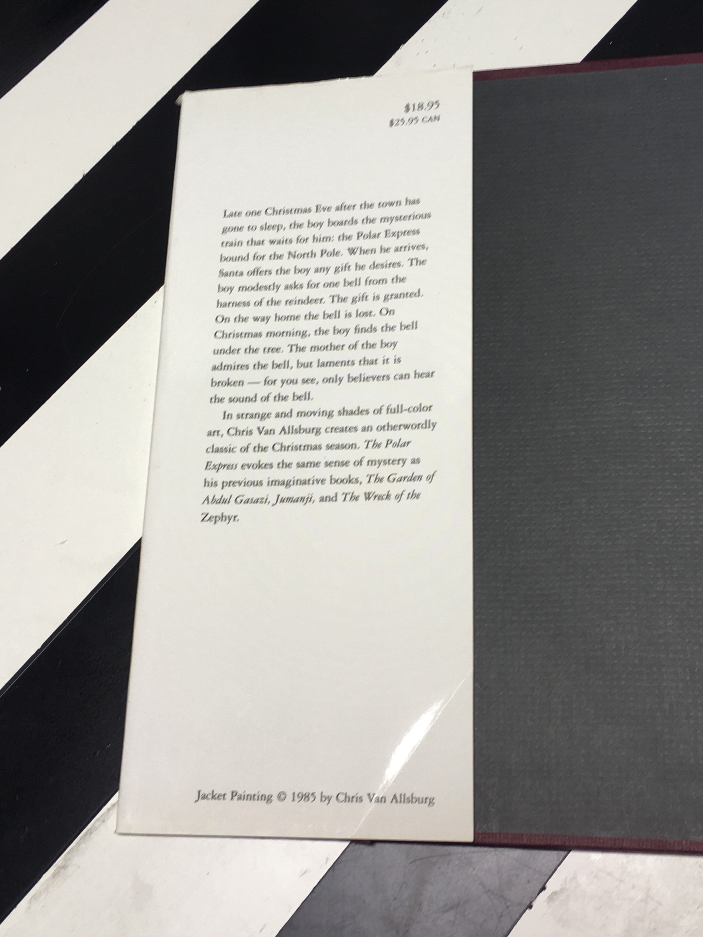 Write a letter to chris van allsburg picture