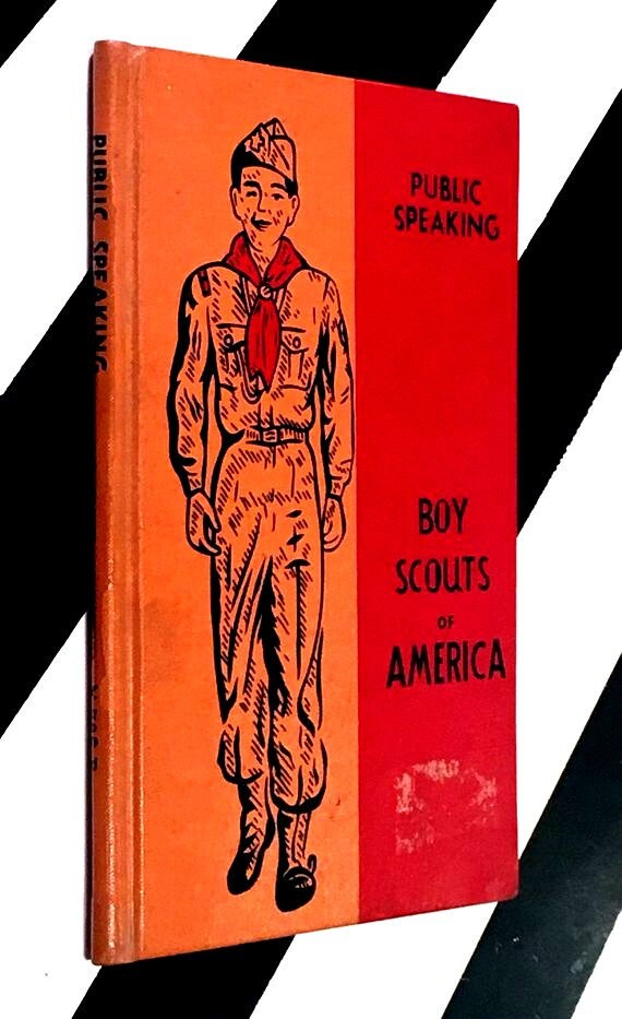 Public Speaking: Merit Badge Series (1961) hardcover book