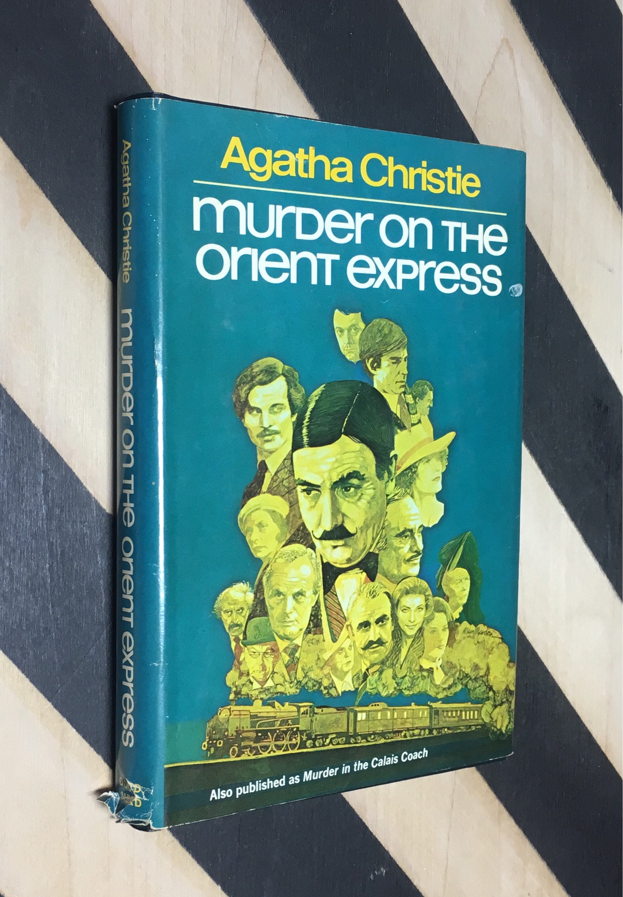 Murder on the Orient Express by Agatha Christie (1960) hardcover book