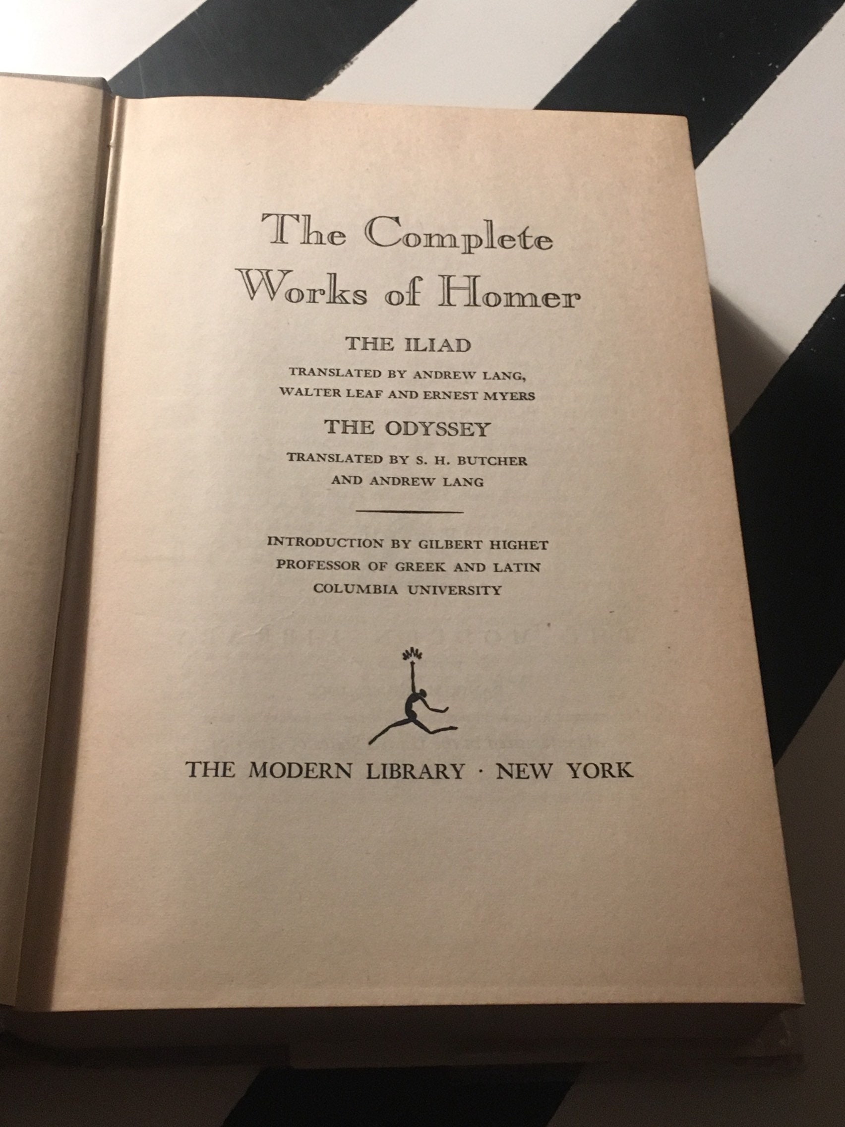 The Complete Works of Homer:The Iliad and The Odyssey ( 1950) hardcover ...