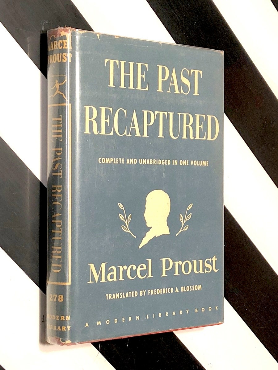 The Past Recaptured by Marcel Proust (1932) Modern Library hardcover book