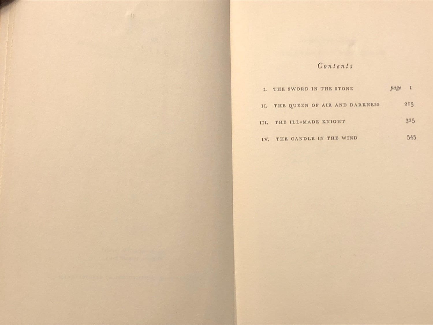 The Once and Future King by T. H. White (1958) first ...