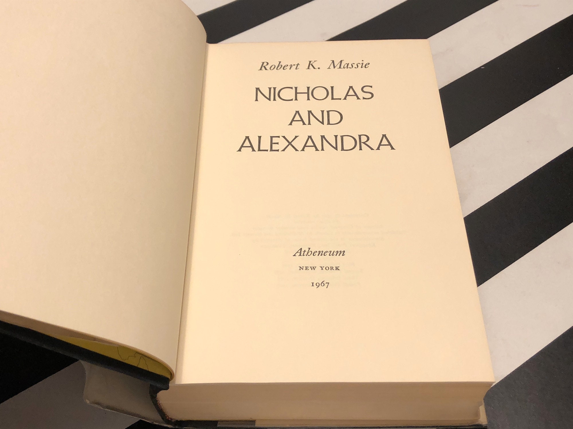 Nicholas and Alexandra by Robert K. Massie (1967