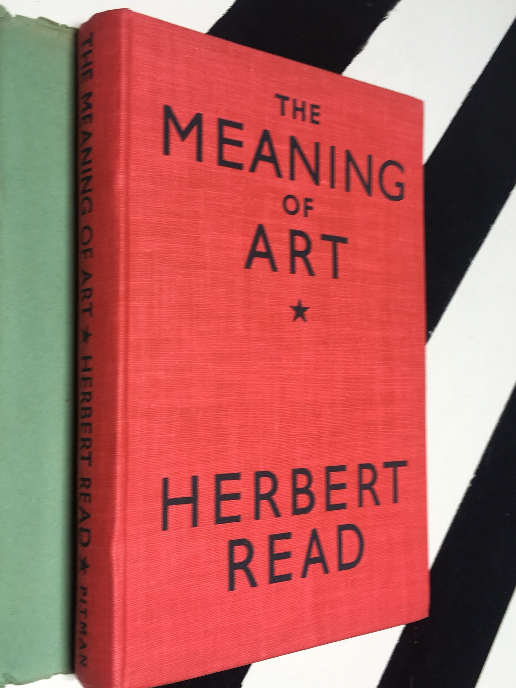 The Meaning of Art by Herbert Read (undated) hardcover book