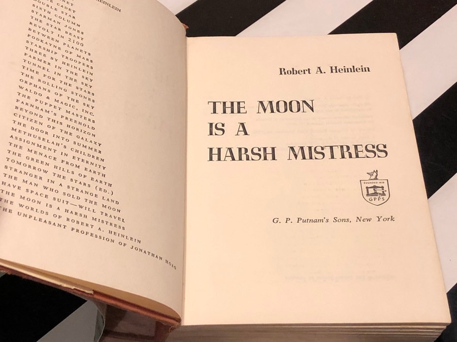 the moon is a harsh mistress book the moon is a harsh mistress book