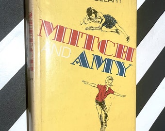 Mitch and Amy by Beverly Cleary (1967) hardcover book signed by author