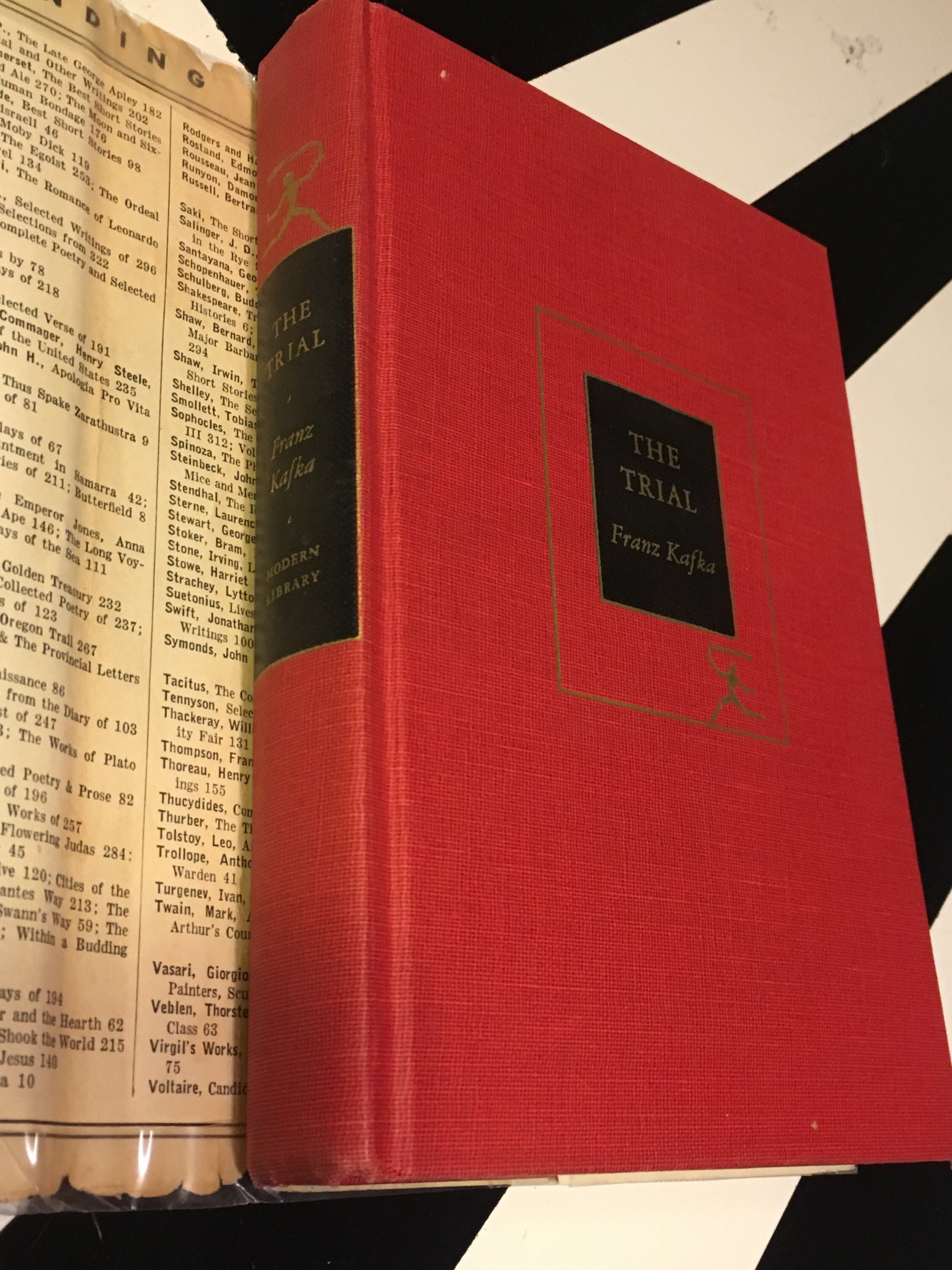 The Trial by Franz Kafka Definitive Edition (1956
