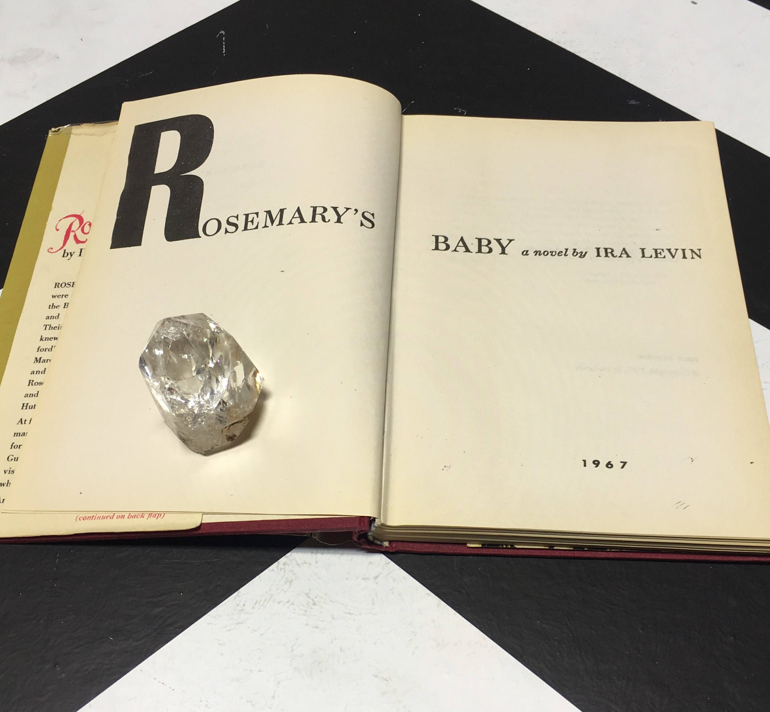 Rosemary's Baby by Ira Levin (Hardcover, 1967)