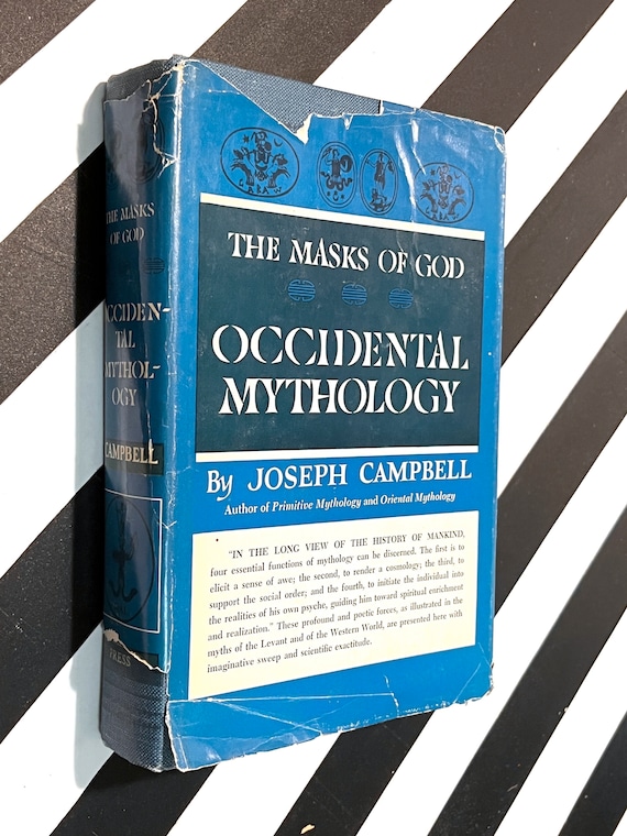 Masks of God: Occidental Mythology by Joseph Campbell (1964) hardcover book