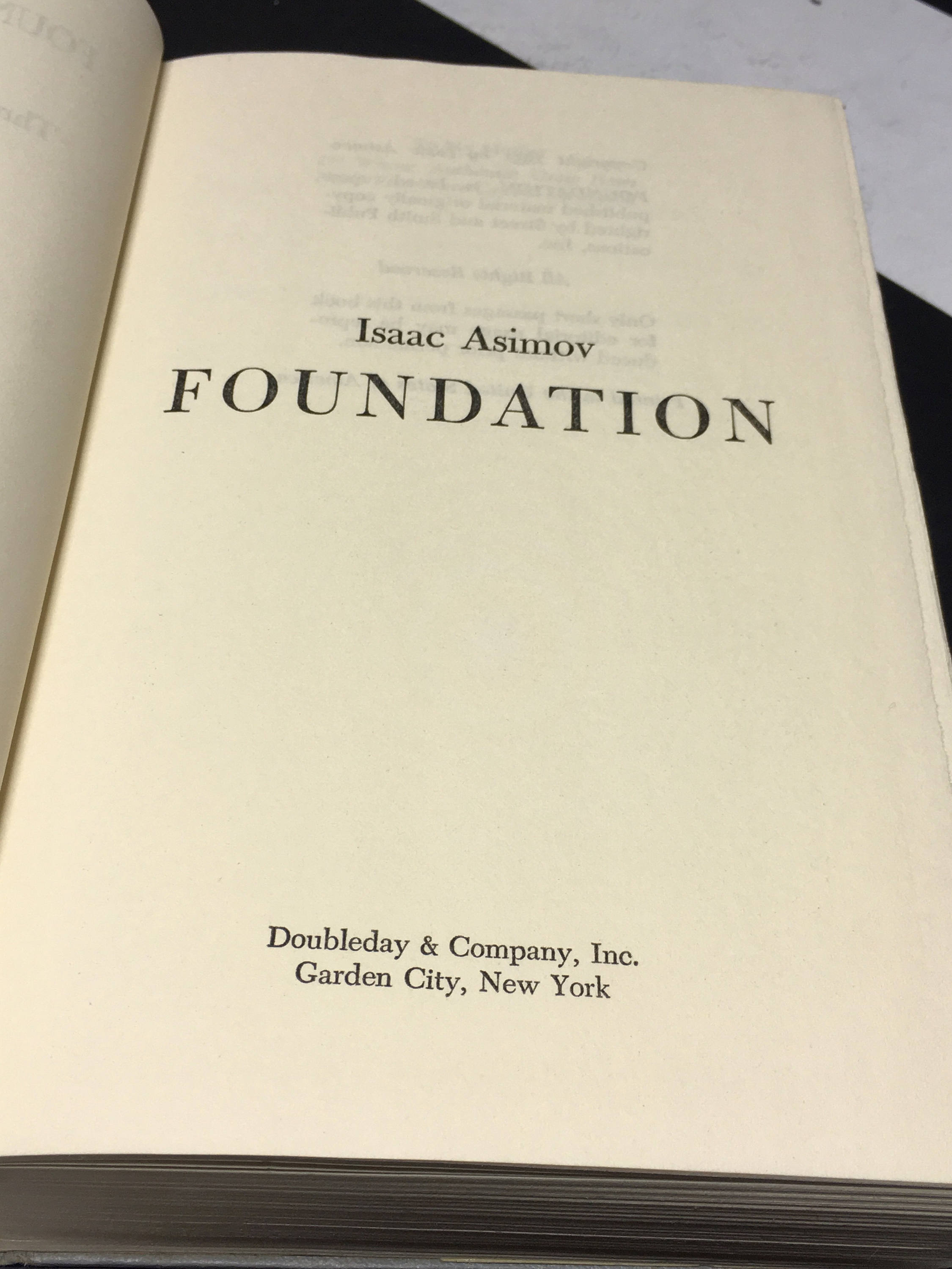 The Foundation Trilogy Three Classics of Science Fiction by Isaac