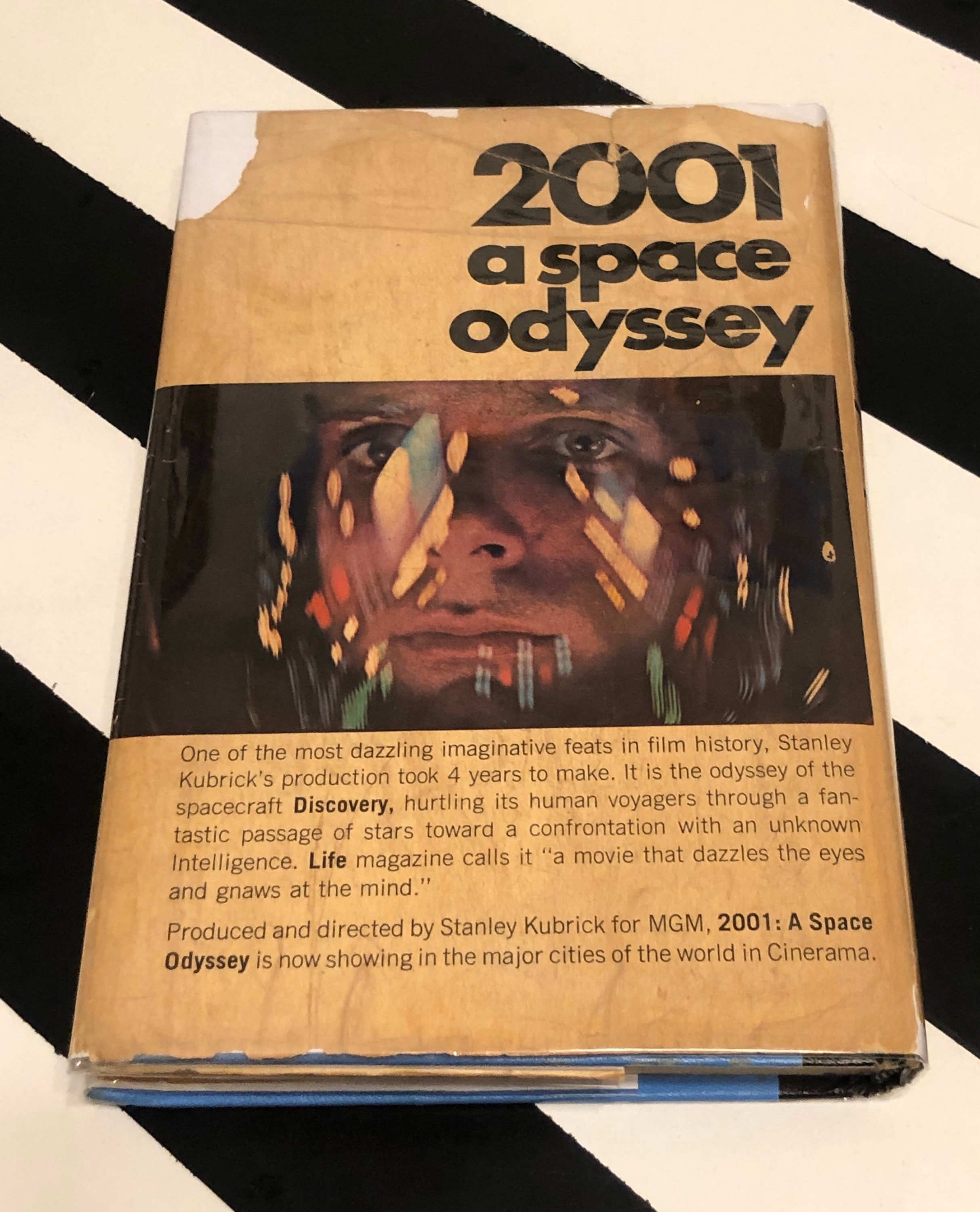 2001 A Space Odyssey A Novel by Arthur C. Clarke (1968) hardcover book